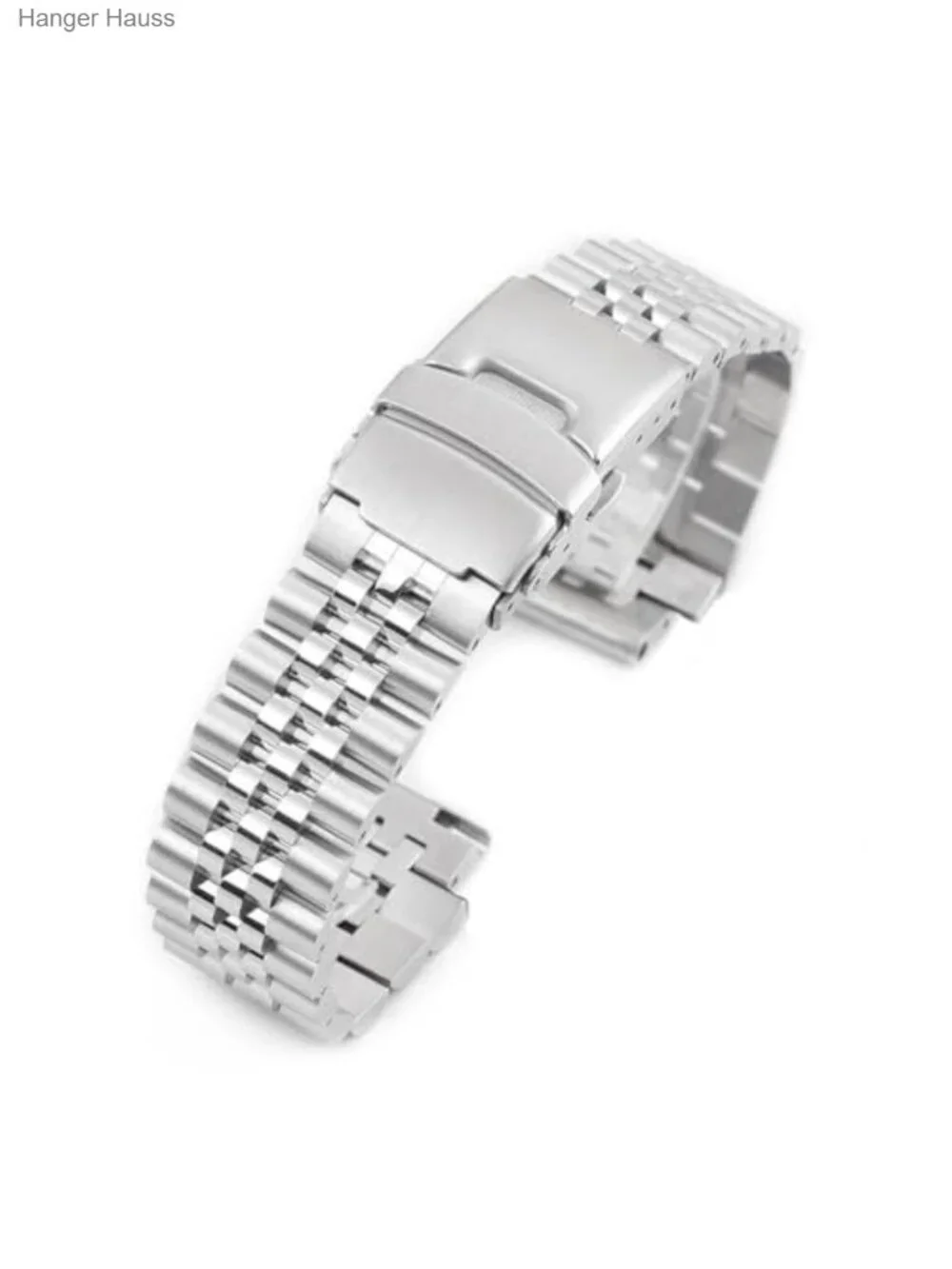 18mm Quick Release Stainless Steel Jubilee Watch Band Replacement for Q Timex